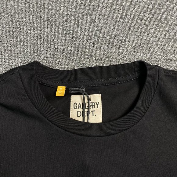 Gallery Black Short Sleeve Letter Print T-Shirt - Picture 13 of 13